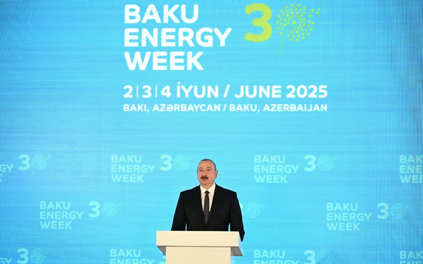 Ильхам Алиев выступил на официальной церемонии открытия Baku Energy Forum - ОБНОВЛЕНО
 